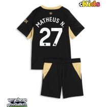 Manchester City Matheus Nunes #27 Replica Away Minikit 2026-27 Short Sleeve (+ pants)